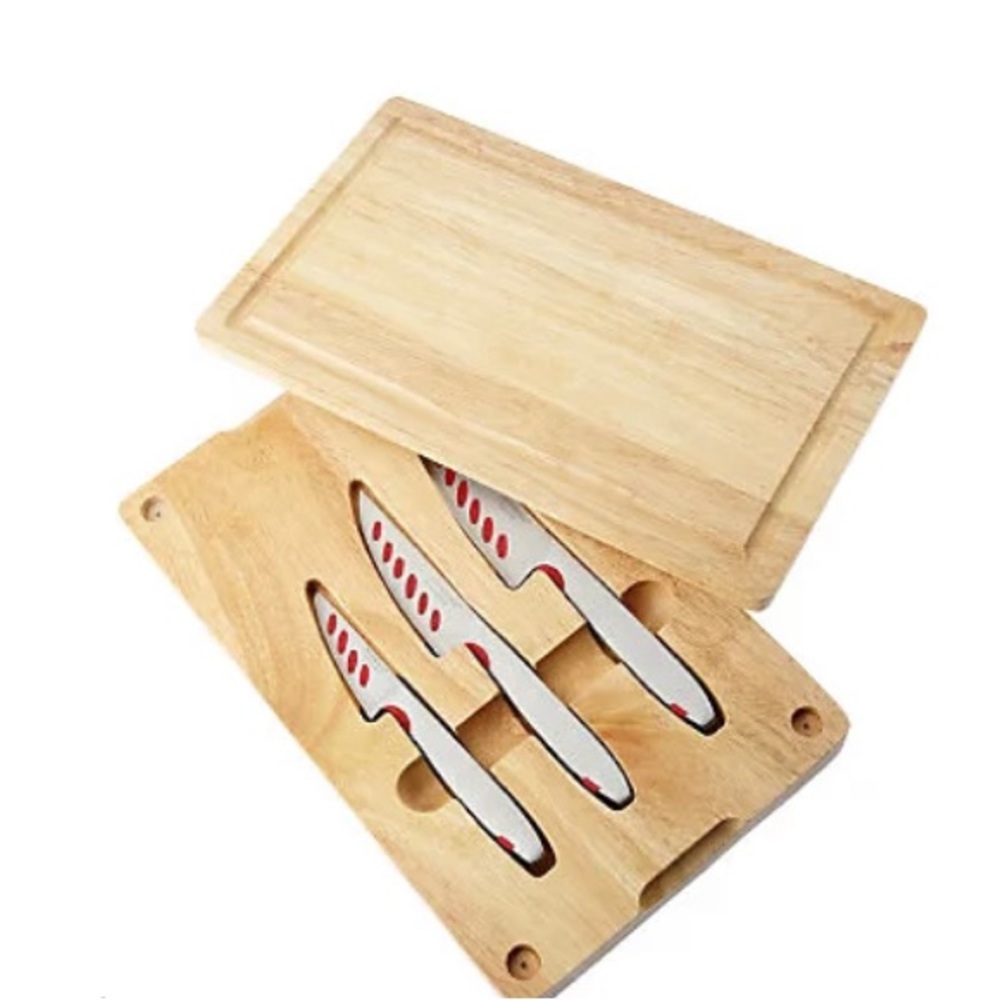 🔪 Technique Knife set w/ cutting board Never Used.